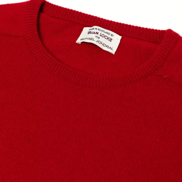 William Lockie Pullover „Leven Crew" Aus Reiner Geelong-Lammwolle 2-Lagig* Strickwaren