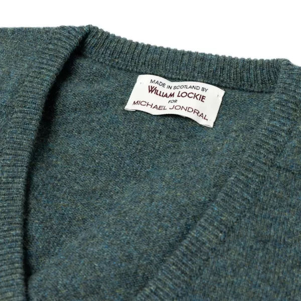 William Lockie Pullover „Leven Vee" Aus Geloong-Lammwolle 2-Lagig* Strickwaren