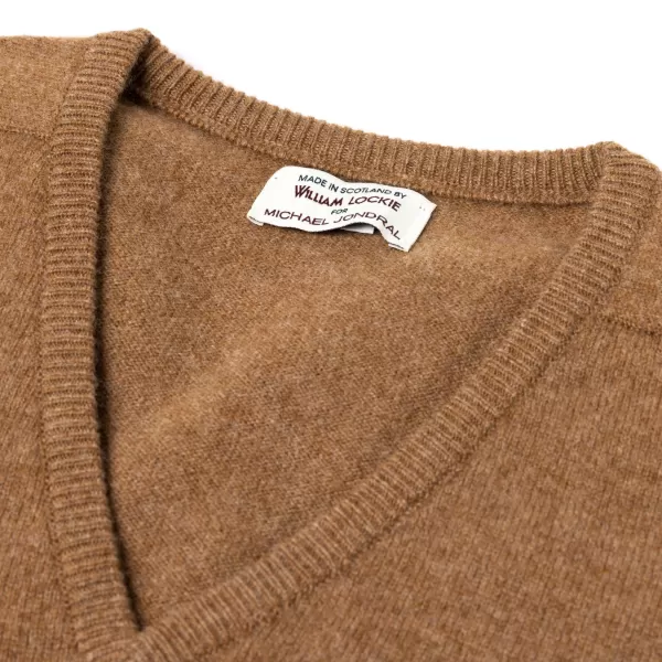 William Lockie Pullover „Leven Vee" Aus Geloong-Lammwolle 2-Lagig* Strickwaren