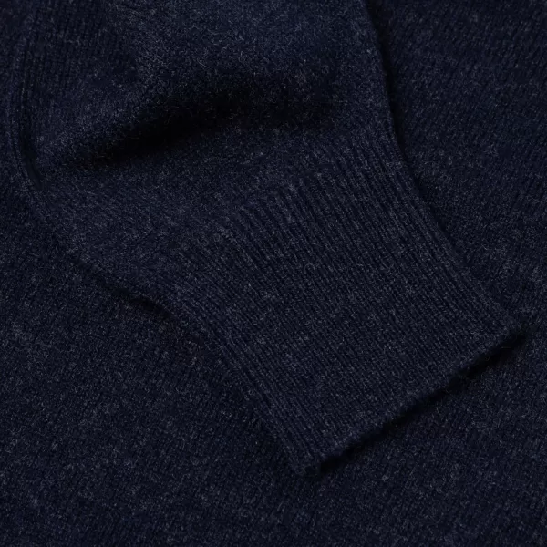 William Lockie Pullover „Leven Vee" Aus Reiner Geelong-Lambswool 2-Lagig* Strickwaren