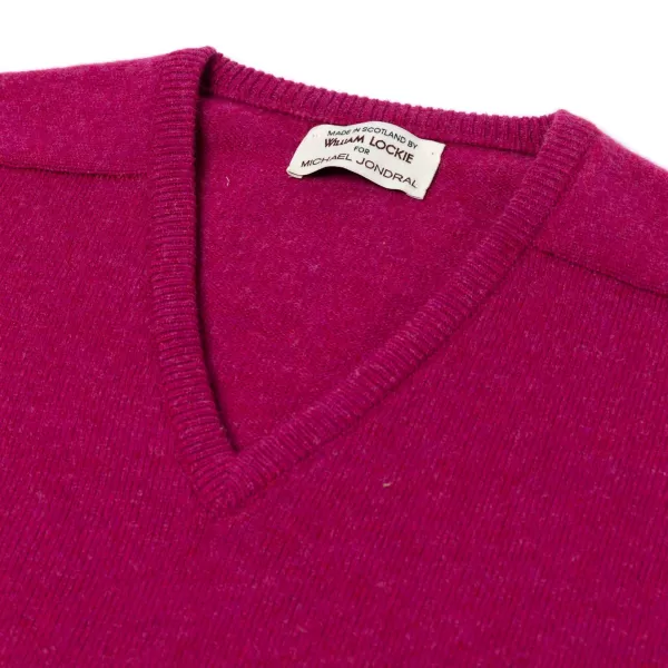 William Lockie Pullover „Leven Vee" Aus Reiner Geelong-Lammwolle 2-Lagig* Strickwaren