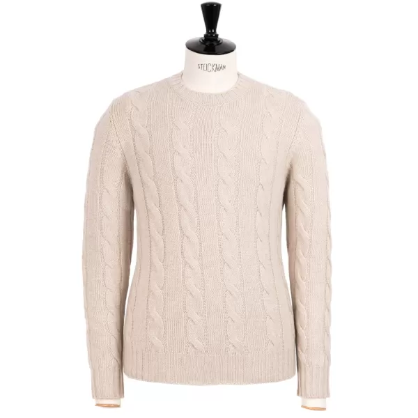 Von Poldo Pullover „Olimpico" Aus Reinem Cariaggi-Kaschmir Handgefertigt* Strickwaren