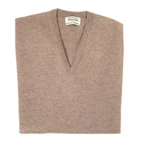 William Lockie Pullover „Oxton Vee" Aus Feinem Schottischem 1-Lagigem Kaschmir* Strickwaren