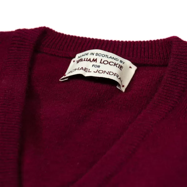 William Lockie Pullover „Oxton Vee" Aus Feinem Schottischem 1-Lagigem Kaschmir* Strickwaren