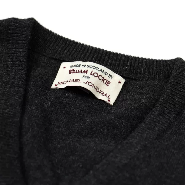 William Lockie Pullover „Oxton Vee" Aus Feinem Schottischem 1-Lagigem Kaschmir* Strickwaren
