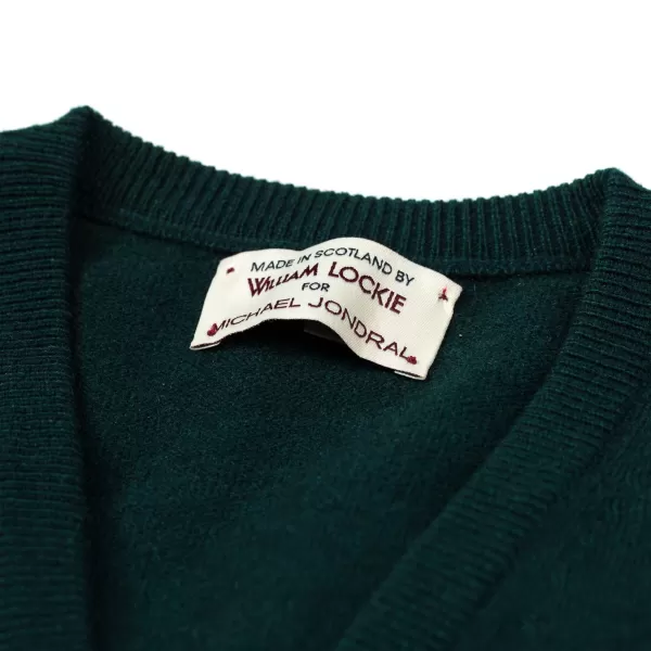 William Lockie Pullover „Oxton Vee" Aus Feinem Schottischem 1-Lagigem Kaschmir* Strickwaren