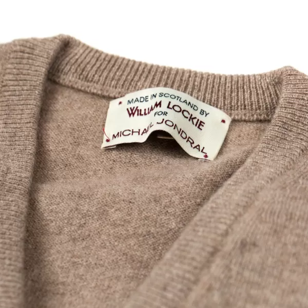 William Lockie Pullover „Oxton Vee" Aus Feinem Schottischem 1-Lagigem Kaschmir* Strickwaren