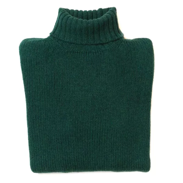 William Lockie Rollkragenpullover „Alain Rollneck" Aus 4-Lagiger Geelong-Lammwolle* Strickwaren