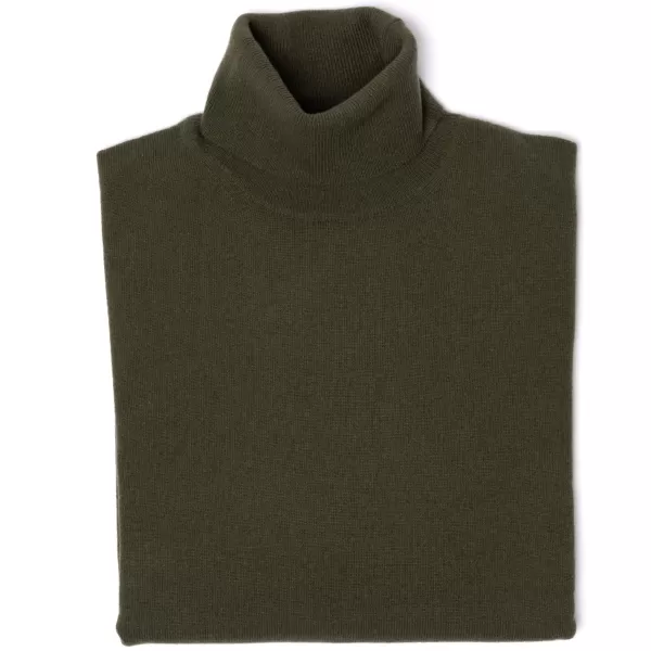 Brigatelli seit 1922 Rollkragenpullover Aus Merinowolle Und Kaschmir 1-Lagige Kaschmirmischung* Strickwaren