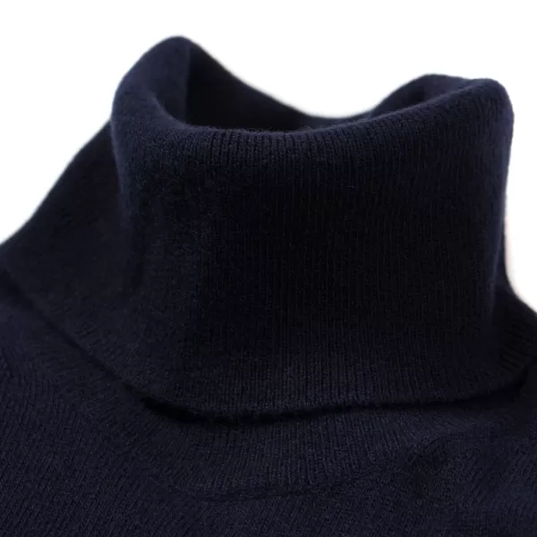 Brigatelli seit 1922 Rollkragenpullover Aus Merinowolle Und Kaschmir - 1 Ply Cashmere Bl* Strickwaren