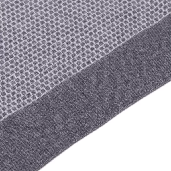 Brigatelli seit 1922 Rollkragenpullover Aus Merinowolle Und Kaschmir Mit Quadratischem Jacquard 1-Lagig, Ca* Strickwaren