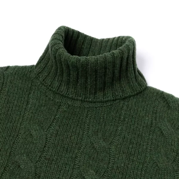 Von Poldo Rollkragenpullover „Delle Alpi Torino" Aus Reinem Cariaggi-Kaschmir Hand* Strickwaren