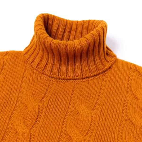 Von Poldo Rollkragenpullover „Delle Alpi Torino" Aus Reinem Cariaggi-Kaschmir Hand* Strickwaren