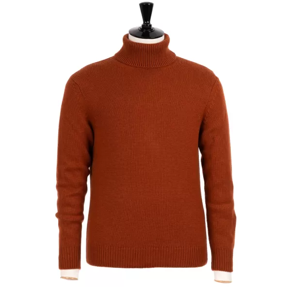 Cesare Attolini Rollkragenpullover „Val Gardena" Aus Reinem Kaschmir* Strickwaren