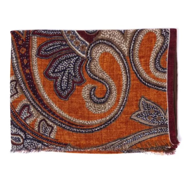 Manufaktur Rosi Rosi Collection X Mj: Schlauchschal „Giant Paisley" Aus Modal Und Kaschmir* Schals