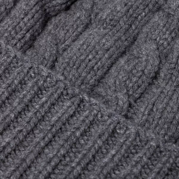 Manufaktur Rosi Rosi Collection X Mj: Strickmutze „Cable Beanie" Aus Reinem Kaschmir* Hüte