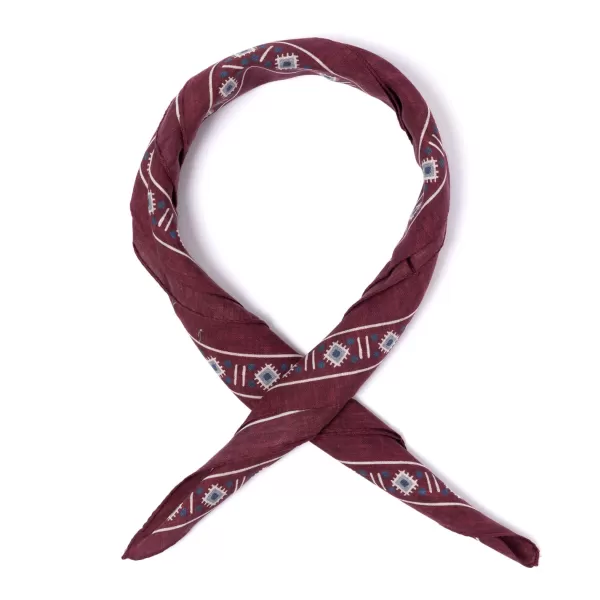 Manufaktur Rosi Rosi Collection X Mj: Wilder Paisley-Halsschal Aus Baumwolle Und Sil* Schals