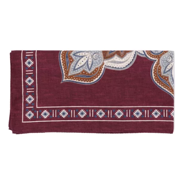 Manufaktur Rosi Rosi Collection X Mj: Wilder Paisley-Halsschal Aus Baumwolle Und Sil* Schals