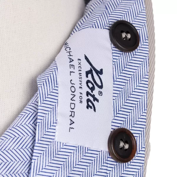 Rota Sartorial Sandfarbene Hose „Carrettiera Tondo" Aus Reiner Kavalleriewolle Rota Sar* Hose