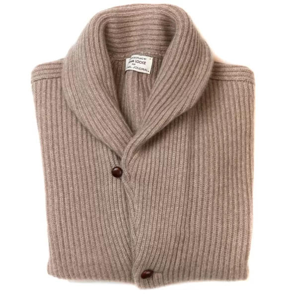 William Lockie Schalkragen-Cardigan „Shawl-Windsor" Aus Reinem Schottischem 6-Lagigem Cash* Strickwaren