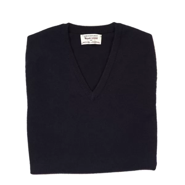 William Lockie Slip-Over „Oxton Slipover" Aus Feinem Schottischem 1-Lagigem Kaschmir* Strickwaren