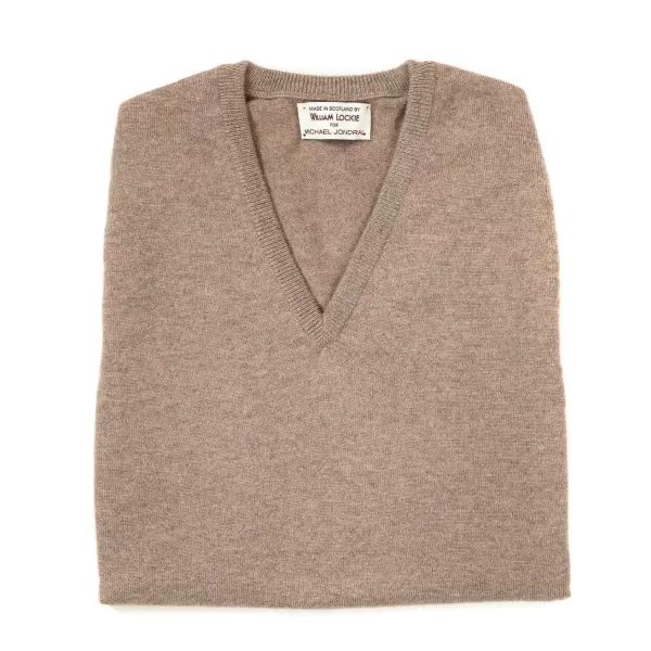 William Lockie Slip-Over „Oxton Slipover" Aus Feinem Schottischem 1-Lagigem Kaschmir* Strickwaren