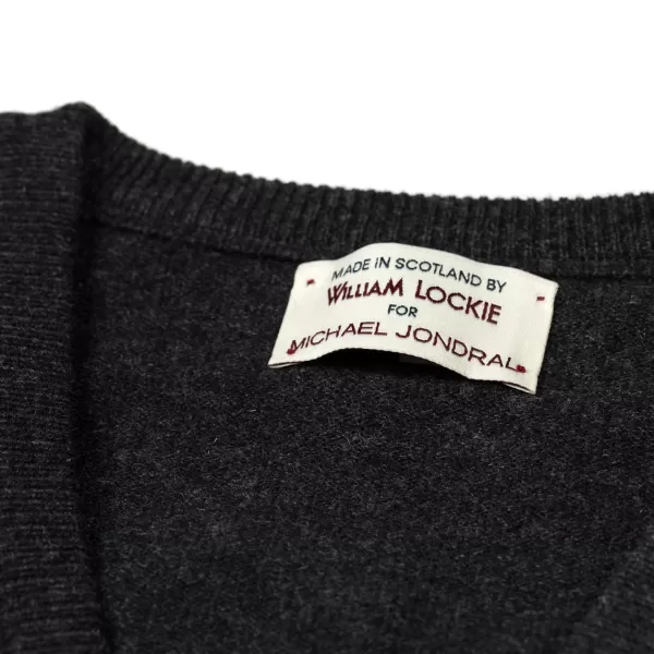 William Lockie Slip-Over „Oxton Slipover" Aus Feinem Schottischem 1-Lagigem Kaschmir* Strickwaren