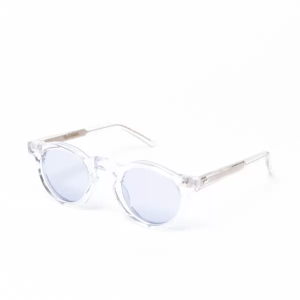 TBD BRILLEN Sonnenbrille „World Transparent" Mit Hellblauen Glasern Reine Handarbeit* Sonnenbrille