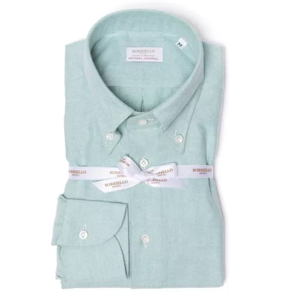 Borriello Sportshirt Aus Reiner Baumwolle „New Ivy League" Linea Passion* Freizeithemden