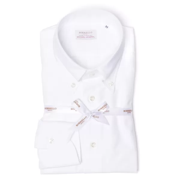 Borriello Sportshirt Aus Reiner Baumwolle „New Ivy League" Linea Passion* Freizeithemden