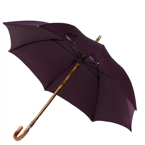 Maglia Stockschirm „Herr" Mit Griff Aus Poliertem Kastanienholz Reine Handarbeit* Regenschirme