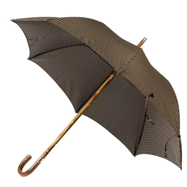 Maglia Stockschirm „Herr" Mit Griff Aus Poliertem Kastanienholz Reine Handarbeit* Regenschirme