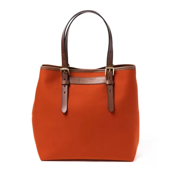 Felisi Tasche Aus Baumwoll-Canvas Und Sattelleder „New Office Tote" Handgefertigt* Taschen