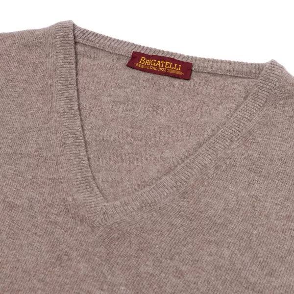 Brigatelli seit 1922 V-Pullover Aus Merinowolle Und Kaschmir 1-Lagige Kaschmirmischung* Strickwaren