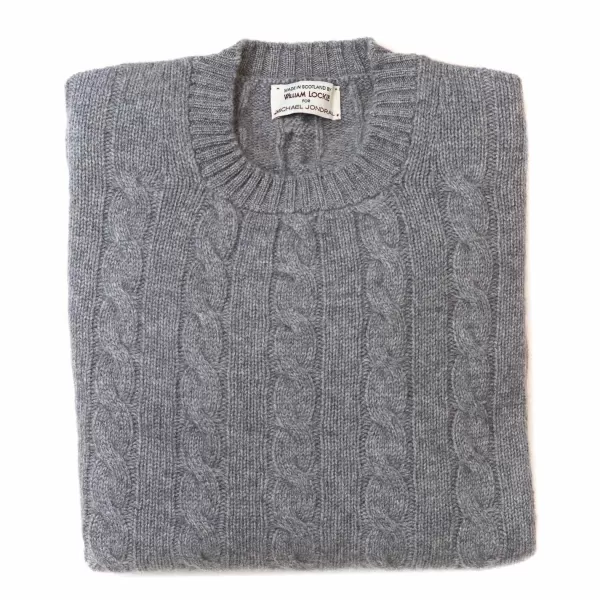 William Lockie Zopfpullover „Chirnside Cable" Aus Reinem 4-Lagigem Kaschmir* Strickwaren