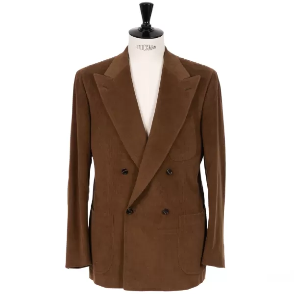 Cesare Attolini Zweireihiger Feincord-Anzug „Lusso Nel Paese" Aus Original* Anzugjacke