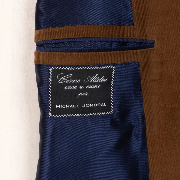 Cesare Attolini Zweireihiger Feincord-Anzug „Lusso Nel Paese" Aus Original* Anzugjacke
